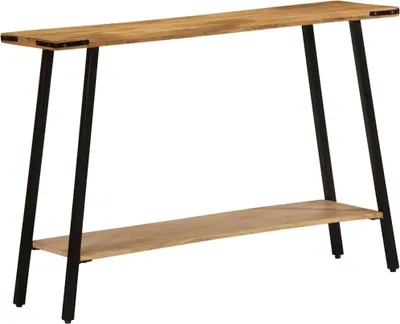 Obrázok produktu pre Konzolový stolík 110x30x75 cm masívne mangovníkové drevo