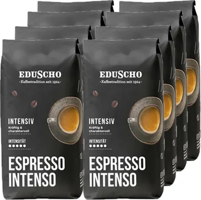 Produktbild von Eduscho - Espresso Intenso Bohnen - 8x 1kg