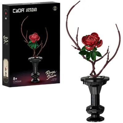 Imagen del producto de CaDA Serie de flores - Rosa (363 piezas) C59036W