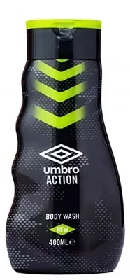 Zdjęcie produktu dla Umbro, Action, Żel pod prysznic, 400ml (PRODUKT Z NIEMIEC)