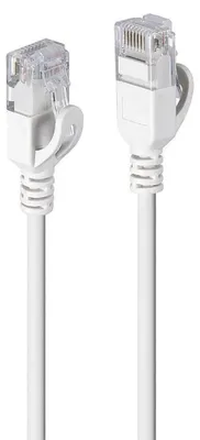 Imagen del producto de Lindy 47582: Cable de conexión Cat.6A U/UTP, ultra delgado, color gris, 1 metro