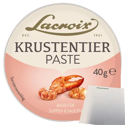Produktbild von Lacroix Krustentier Paste (40g Becher) + usy Block