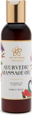 Produktbild von Art of Vedas Ayurvedisches Massageöl 150ml – Entspannendes Körperöl für Wohlbefinden und Vitalität