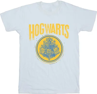 Produktbild von Harry Potter - "Hogwarts" T-Shirt für Herren BI30564 (XXL) (Weiß)