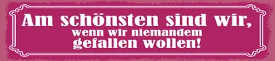 Produktbild von vianmo Holzschild 10x46 cm Am schönsten sind wir, wenn wir