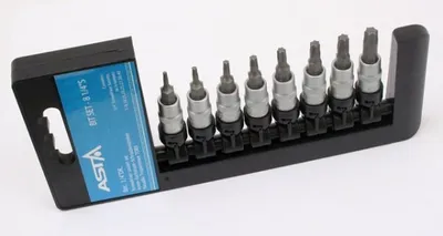 Image de Jeu d'embouts Torx 1/4'', T8 - T40 8pcs