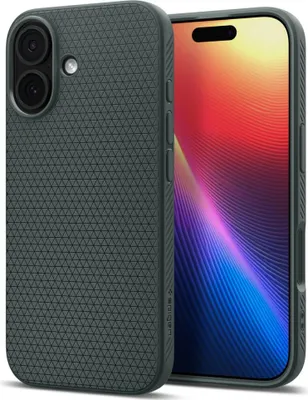 Zdjęcie produktu dla Etui Spigen Liquid Air do iPhone 17 zielony
