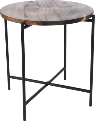 Beistelltisch Deko Sofatisch Kaffeetisch Blumentisch Tisch Akazie