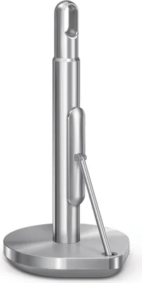 Immagine prodotto di simplehuman portarotolo da cucina, supporto a parete, acciaio inox spazzolato (KT1203)