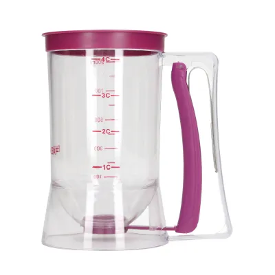 Obrázok produktu pre Dávkovač cesta z ABS, 900 ml, oddeľovač cesta, kuchynská pomôcka na palacinky, cupcakes, koláče a vafle