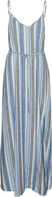 Produktbild von Vero Moda Kana ärmelloses Langes Kleid Blau S Frau Blau S
