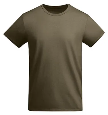 Produktbild von Roly Eco CA6698 | T-Shirt Breda er Baumwolle - Farbe: Army Green 15 - Größe: L