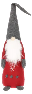 Obrázok produktu pre SPRINGOS _Vianočný škriatok_ _84 _cm,_ vysoký, sivá čiapka, škriatok,_škandinávsky_ _škriatok,_ _ GNOME,_ _figúra,_ _Vianočná_zdoba_