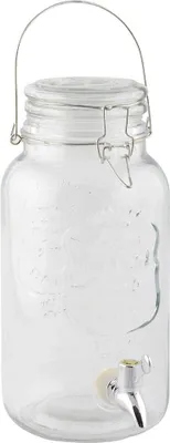 Image de Distributeur à boisson 3,6 L - L 20,5 x l 14,8 x H 31 cm - Verre