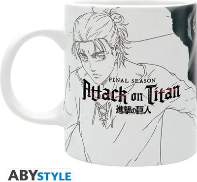 Produktbild von Attack on Titan - Becher - 320 ml - S4 Schlüsselanhänger