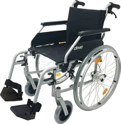 Produktbild von Leichtgewichtrollstuhl LITEC,2G SB38 schwarz-grau,