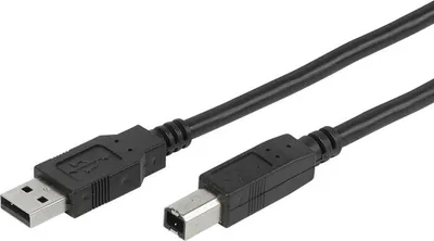 Image de ViVanco™CC U4 18 Câble USB USB 2.0 1,8 m USB A USB B Noir