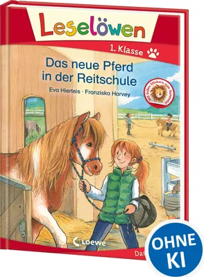 Produktbild von Leselöwen 1. Klasse - Das neue Pferd in der Reitschule