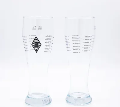 Produktbild von Borussia M`Gladbach BMG Weizenglas 2er Set 0