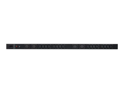 Zdjęcie produktu dla CyberPower PDU10BVHVIEC20F, Podstawowy, 0U, Jednofazowy, Pionowa, Stal, Czarny