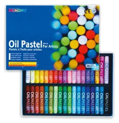 Produktbild von Mungyo Ölpastellstifte, 36 Farben, MOP-36 – MUNGYO