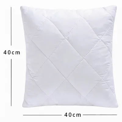 Imagen del producto de Juego de dos almohadas, con relleno de poliéster, de 40 x 40 cm, para sofá y cama
