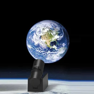 Produktbild von Moon-Lampe LED Nachtlicht mit Erd-/Mondmotiv, USB, 7 W – Tischlampe für Schlafzimmer