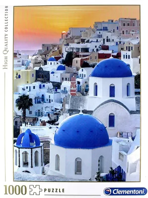 Image de Clementoni Puzzle Santorini / 1000 pièces