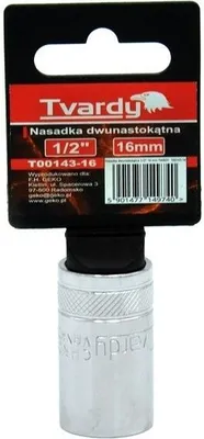 Obrázok produktu pre Nástrčné hlavice 1/2" 16 mm TVARDY