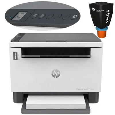 Obrázek produktu pro Černobílá multifunkční laserová tiskárna HP LaserJet Tank MFP 1602w 154A s Wi-Fi