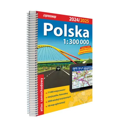 Obrázek produktu pro Polska atlas samochodowy 1:300 000