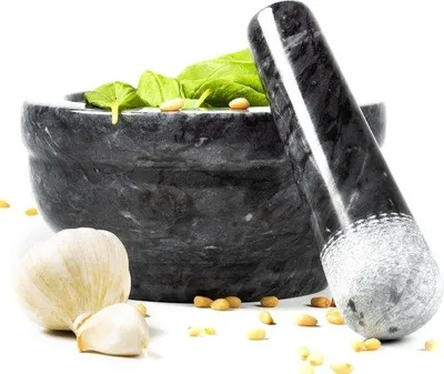 Image de Grattoir en céramique - Idéal pour les herbes aromatiques - 1 pièce - 15 cm