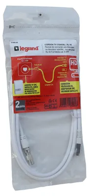 Produktbild von Legrand 0 930 43, 2 m, Weiß