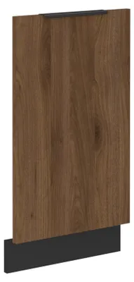 Produktbild von Frontblende für vollintegrierten Geschirrspüler 45 cm Küche MONZA Okapi Nußbaum