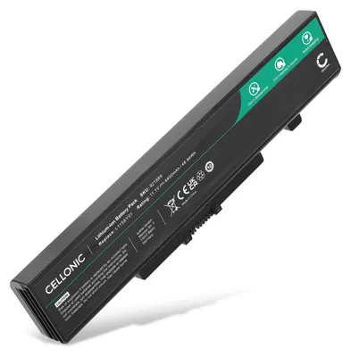 Produktbild von CELLONIC 1x Akku für Notebook Kompatibel mit Lenovo IdeaPad Z585A, IdeaPad Z580A, ThinkPad Edge E540, L11S6Y01 - (4400mAh, 11.1V)