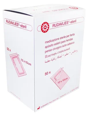 Productafbeelding van Steriele Wondpleisters, 50 Stuks, 12 x 10 cm