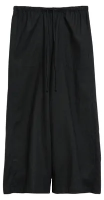 Produktbild von Comma Hose Modell 316 Wide-Leg High-Rise Leinenmix Größe 40 mit Elastikbund