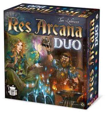 Produktbild von Asmodee Res Arcana Duo, Brettspiel für 2 Spieler, ab 14 Jahren, italienische Aus