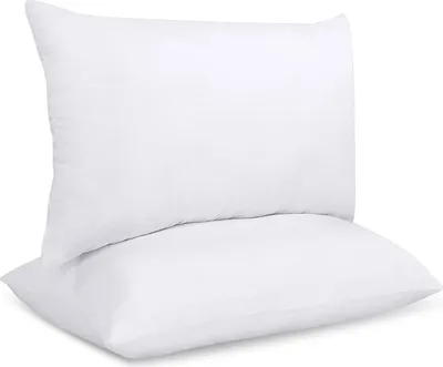 Obrázok produktu pre Vankúš 50x60 cm antialergénny hladké mikrovlákno biely silikón