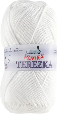 Strickgarn TEREZKA 100% Baumwolle, weiss