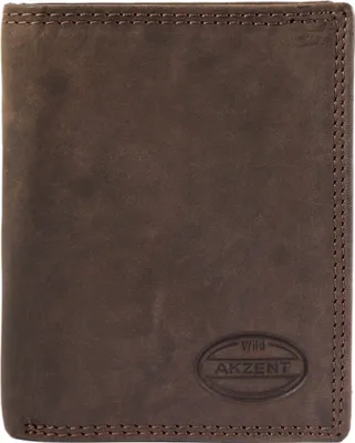 Produktbild von Akzent Herren Geldbörse aus Echtleder. Format 10 x 12 cm.