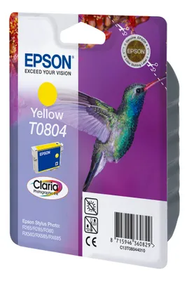 Zdjęcie produktu dla Epson Tintenpatrone żółty T 080 T 0804
