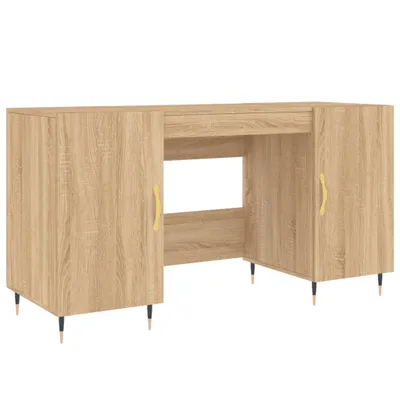Immagine prodotto di vidaXL Scrivania Sonoma rovere 140x50x75 cm materiale a base di legno
