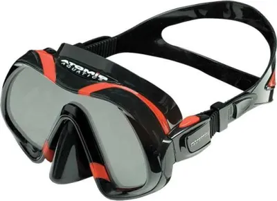 Produktbild von Atomic Aquatics Venom Tauchmaske Schwarz  Schwarz One Size
