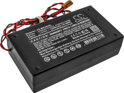 Produktbild von TECHTEK Akku Kompatibel mit [GE Fanuc] IC693ACC302A, IC693ACC302B Ersetzt