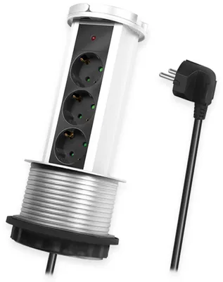 Produktbild von LOGILINK Steckdosensäule LPS235A, 3-fach