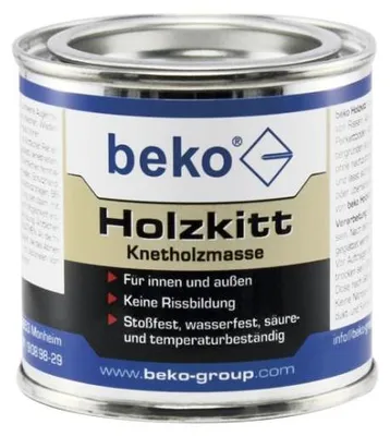 Produktbild von beko Holzkitt, Knetholzmasse, kirsch/mahagoni, 110 g