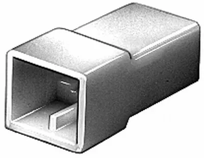 Produktbild von Steckgehaeuse, 2-Pol.