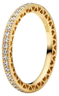 Produktbild von Pandora Shine 168655C01 Ring Damen Funkeln & Herzen Gr. 54