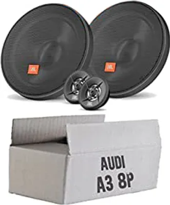 Produktbild von Lautsprecher Boxen JBL 16,5cm System Auto Einbausatz - Einbauset passend für Audi A3 8P - justSOUND